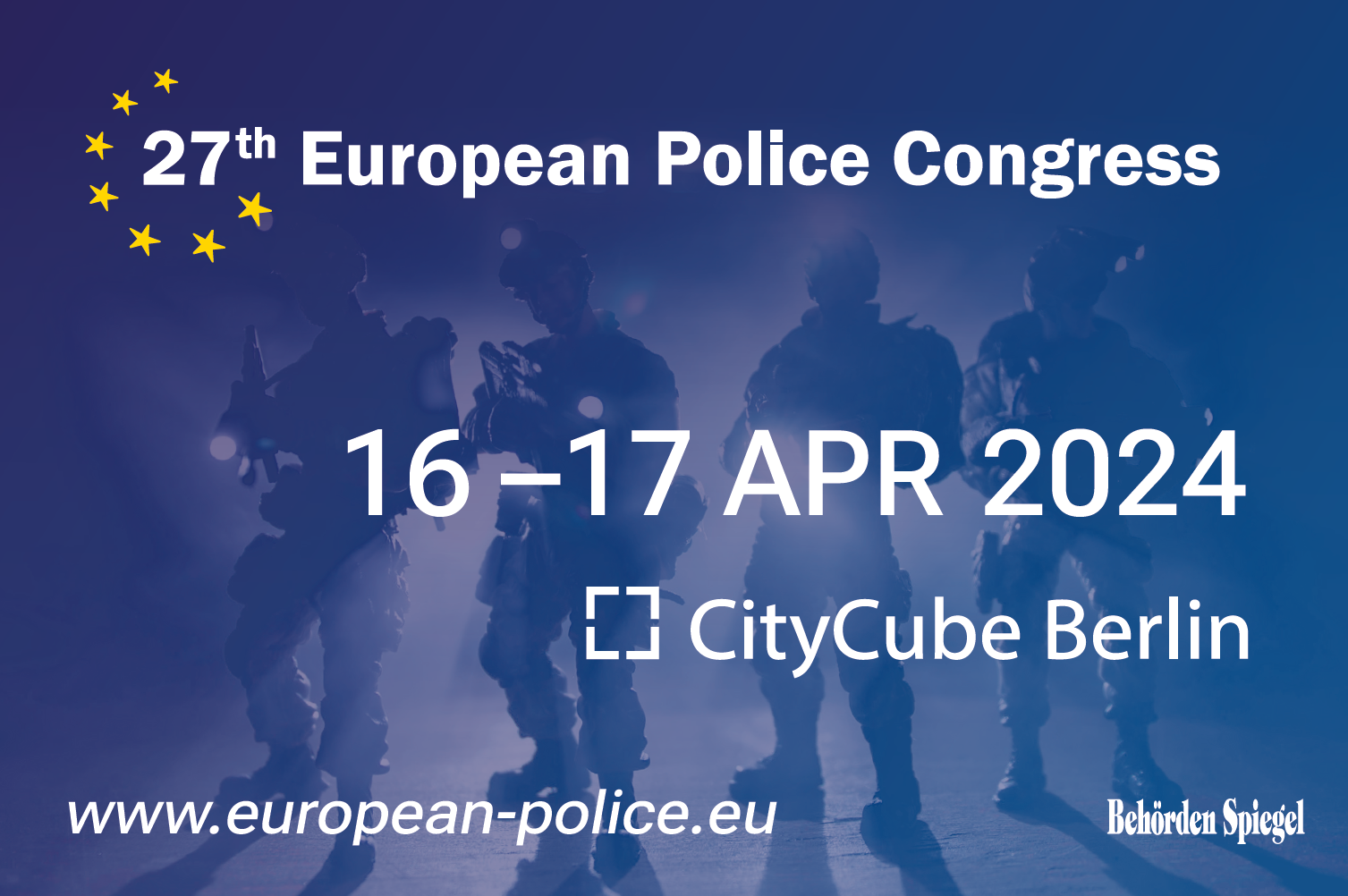 27. Europäischer Polizeikongress - International Police Association Motiv 