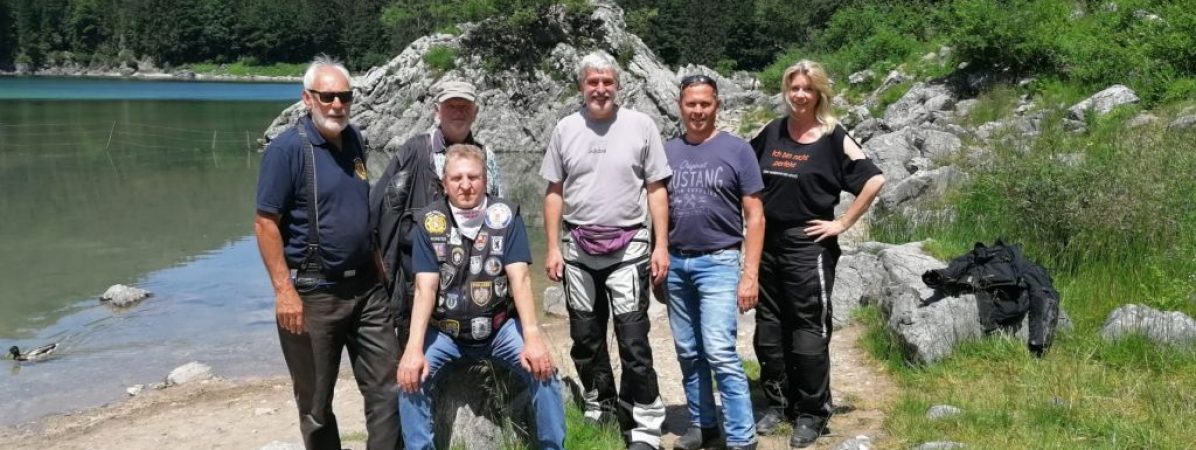 Die 6 Esslinger am Lago di Fusine